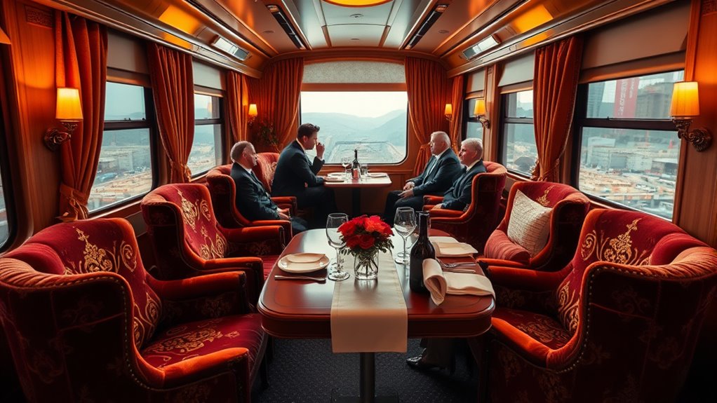 luxury train cabin classes