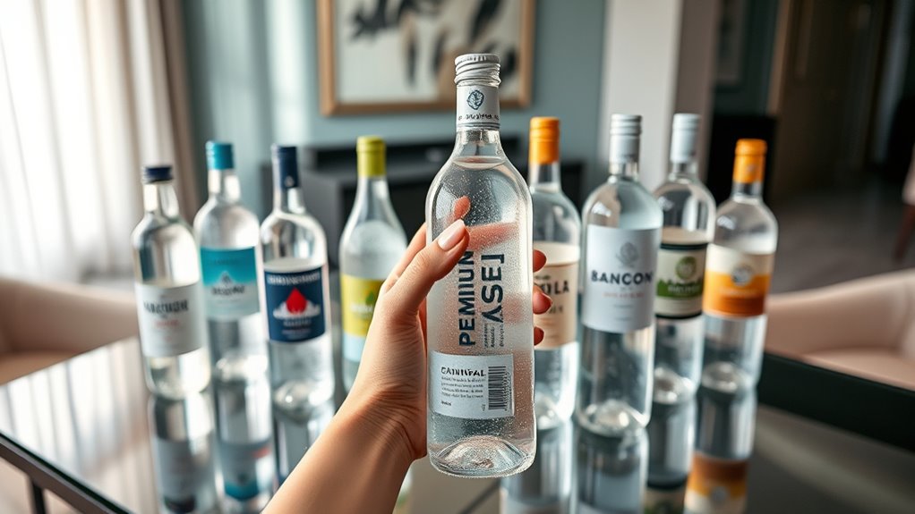 marketing influences bottled water choices