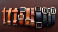 matching belt widths and buckles
