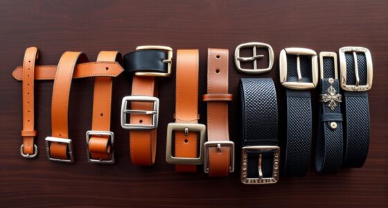 matching belt widths and buckles