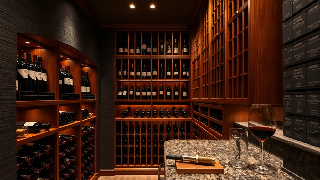 optimal wine cellar conditions