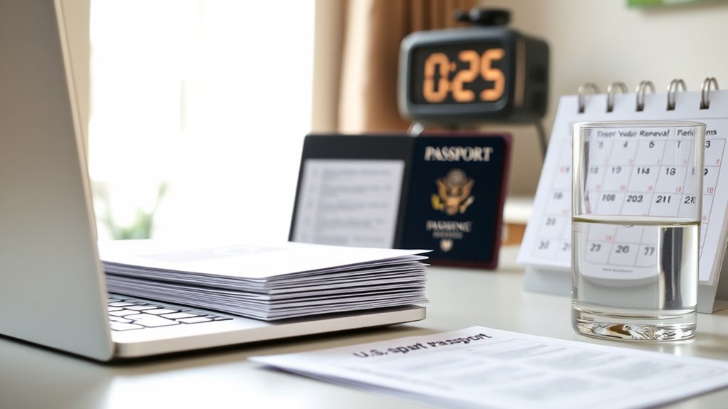 passport renewal process timelines