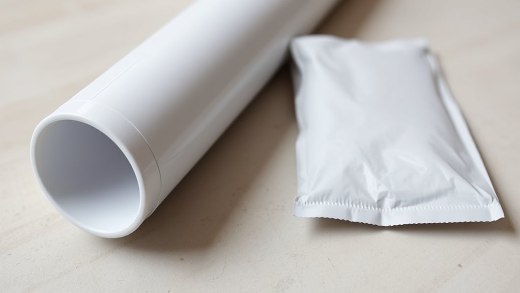 poster shipping tubes vs flat