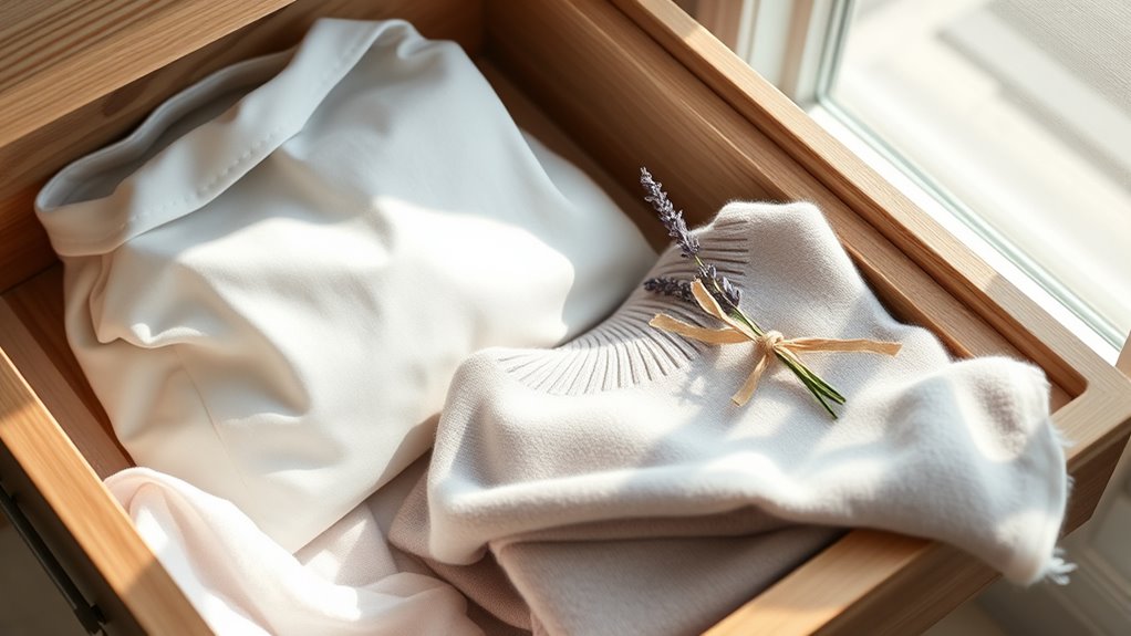 proper summer cashmere storage