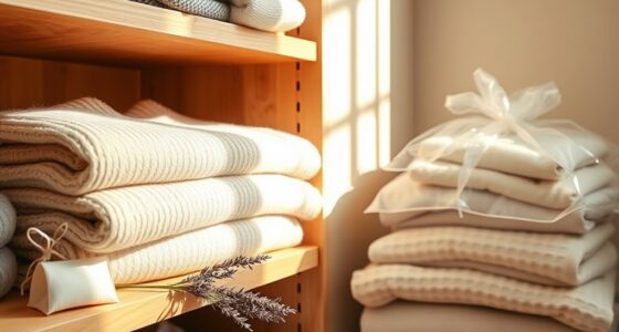 properly fold and store