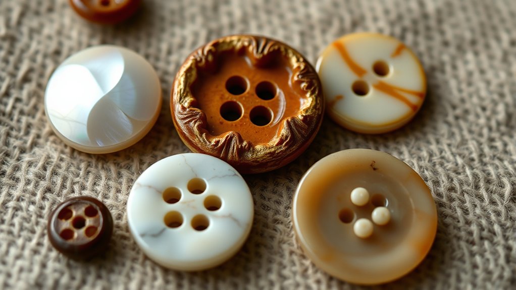 quality buttons enhance durability
