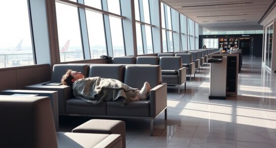 quiet safe airport sleeping