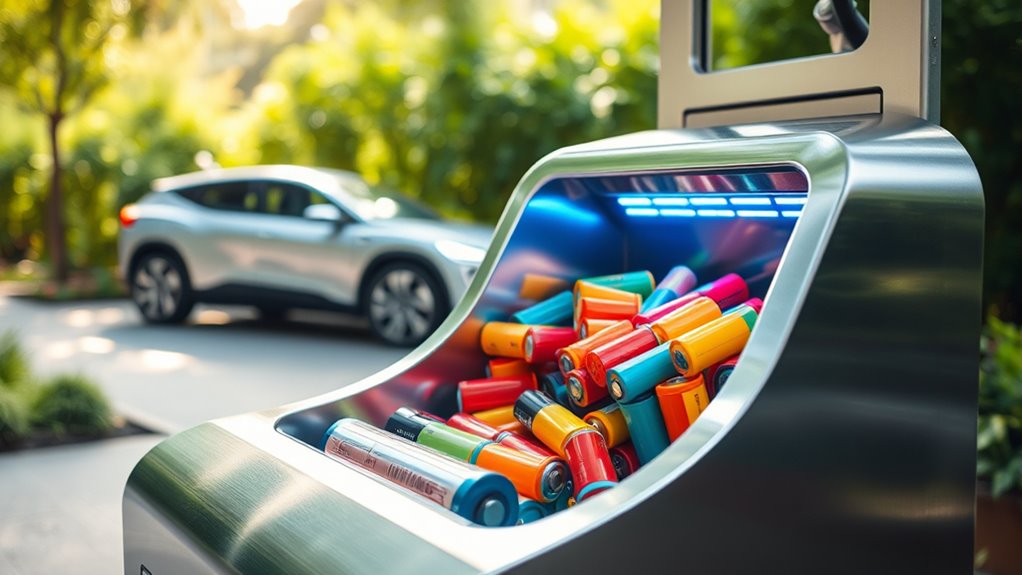 recycle batteries sustainably