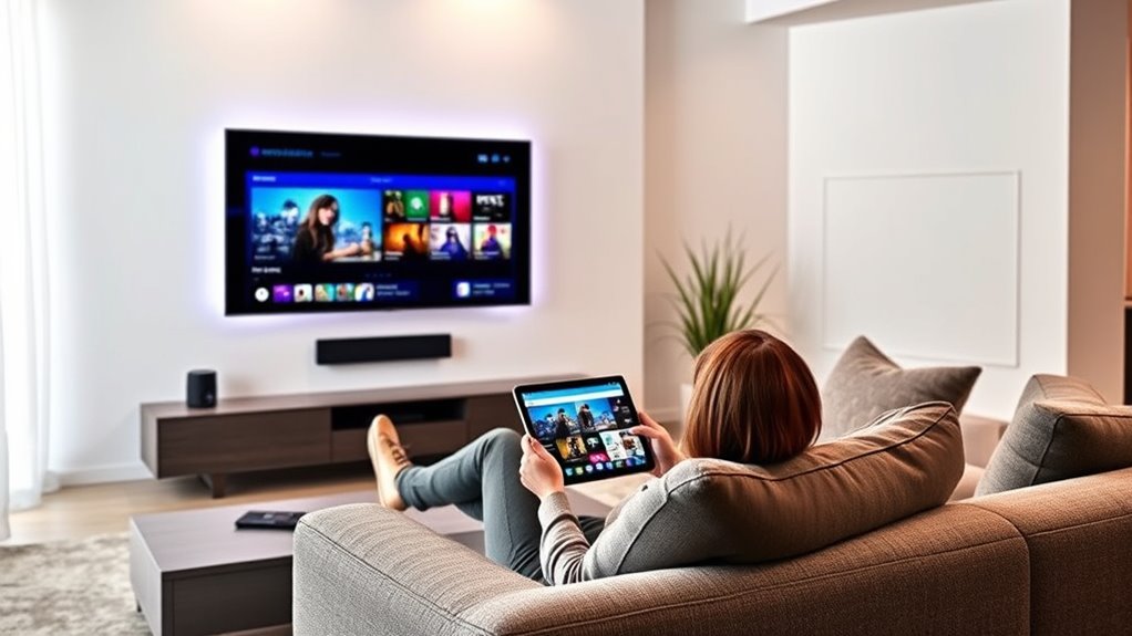 streamlined customizable smart entertainment