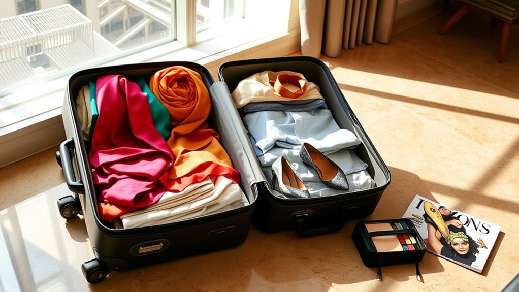 stylish travel packing tips