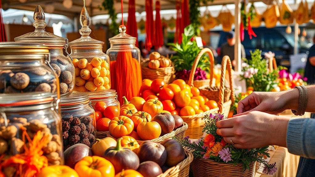 sustainable luxury farmers market