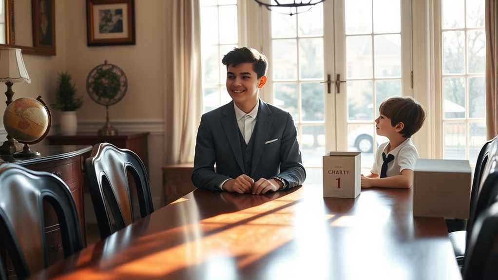 teaching humility in wealth