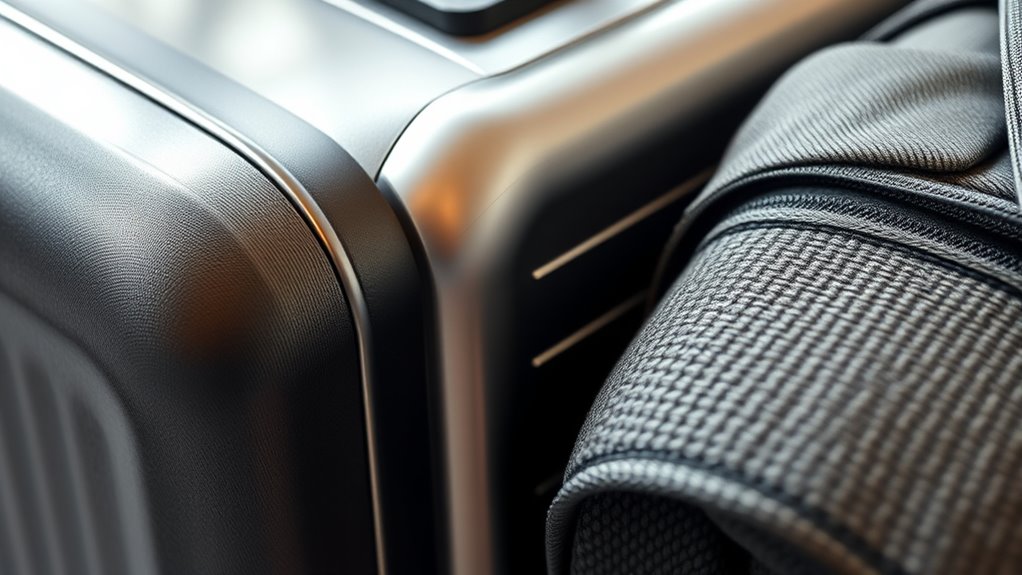 types of suitcase materials