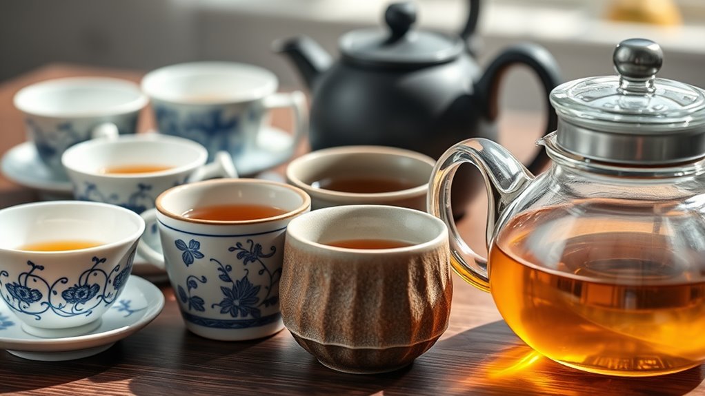 types of teaware materials