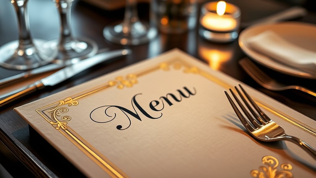 understanding fine dining terminology