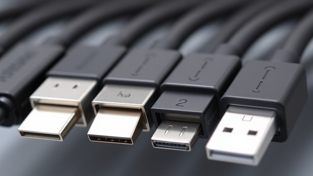 variations in usb c cables