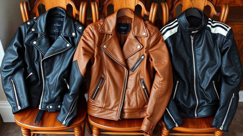 versatile leather jacket styles
