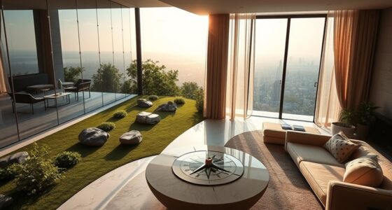 wealth modern mansion feng shui