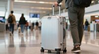 aluminum luggage enhances travel
