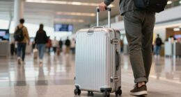 aluminum luggage enhances travel