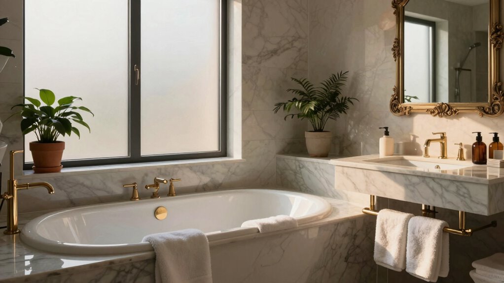 create a luxurious bathroom retreat