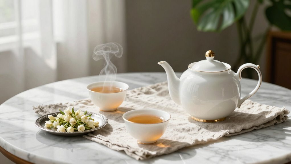 create an elegant tea experience