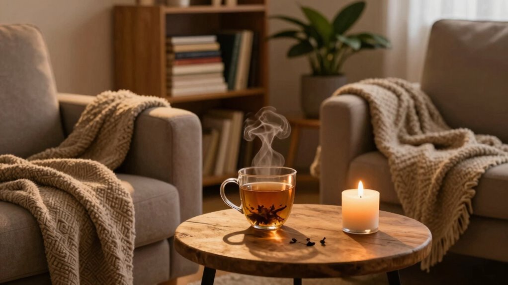 create calming nightly routines