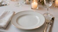 dinnerware sets the mood