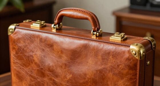 durable leather briefcase selection