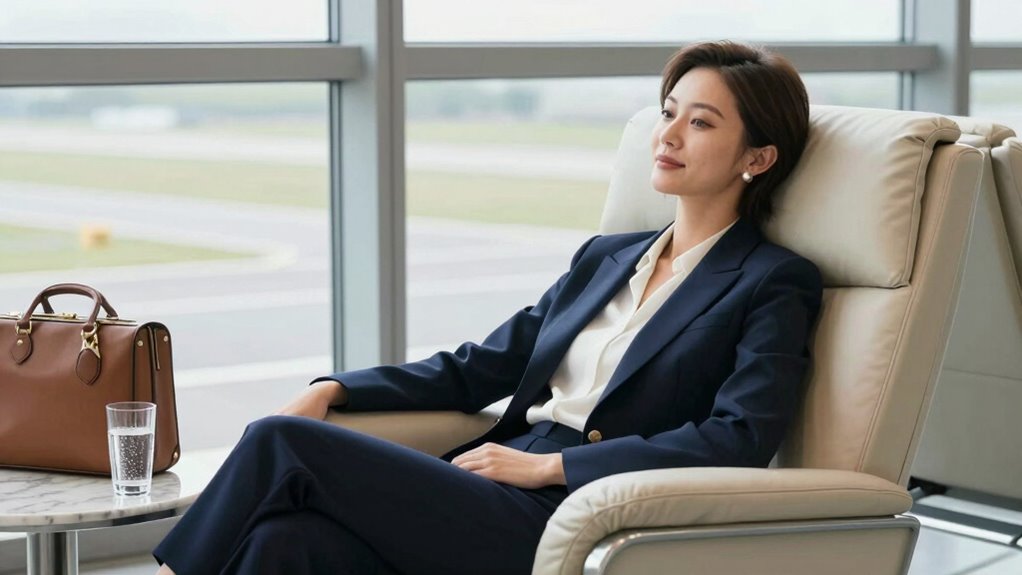 effortless post flight elegance