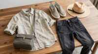 effortless versatile travel outfit