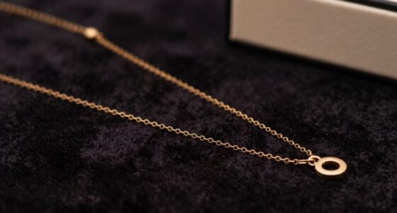 elegant balanced gold chain