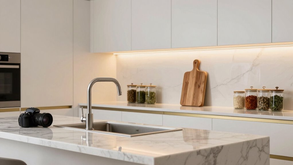 elegant cohesive kitchen design