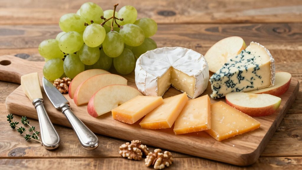 elegant functional cheese presentation