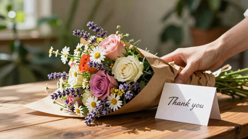 elegant gestures of gratitude