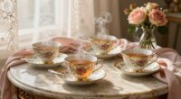 elegant hosting with tea