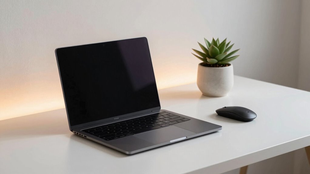 elegant minimalist workspace integration