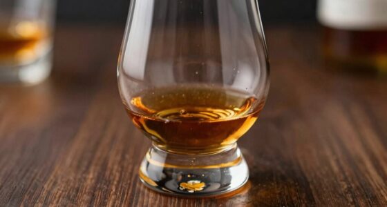 elegant tactile whiskey glass