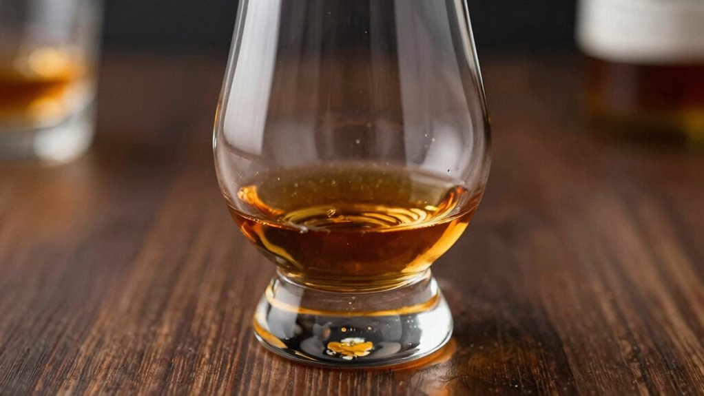 elegant tactile whiskey glass