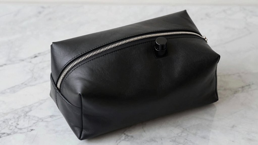 elegant travel toiletry organizer