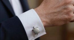 elegant understated cufflink selection
