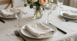 elegant yet approachable table setting