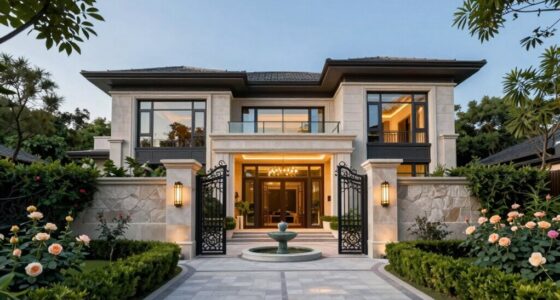 enjoying high end architecture