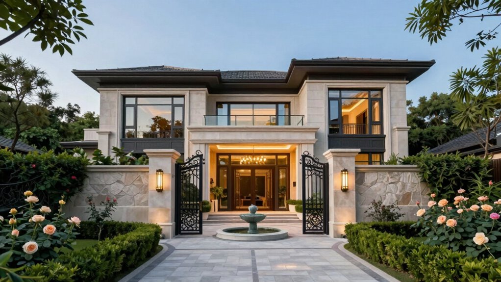 enjoying high end architecture