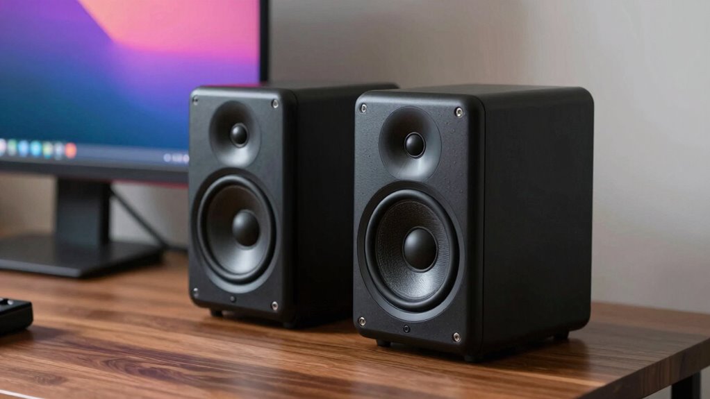 ergonomic high quality desktop speakers