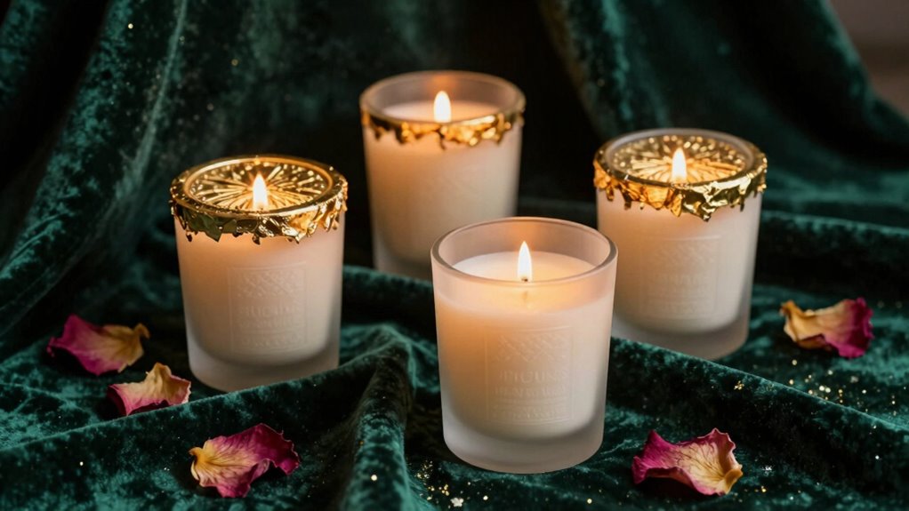 luxurious high quality scented candles