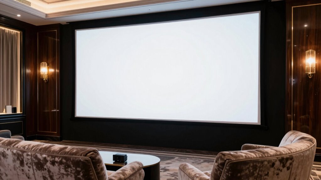 luxurious immersive home theater