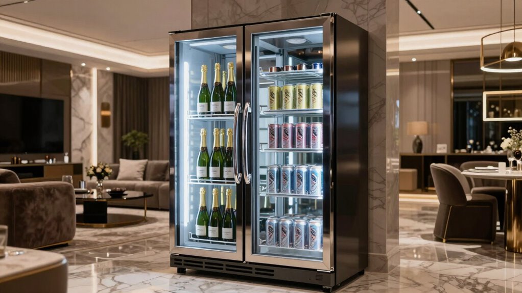 luxury bars need beverage fridges