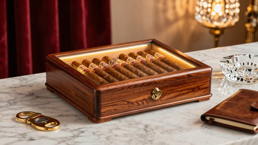 luxury humidors in homes