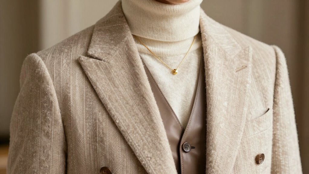 masterful textured accessory layering